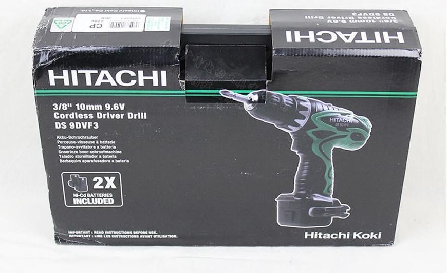 Hitachi Шуруповерт Hitachi DS9DVF3 &mdash; товар в інтернет-магазині eTorg &mdash; торгуйся, купляй вигідно